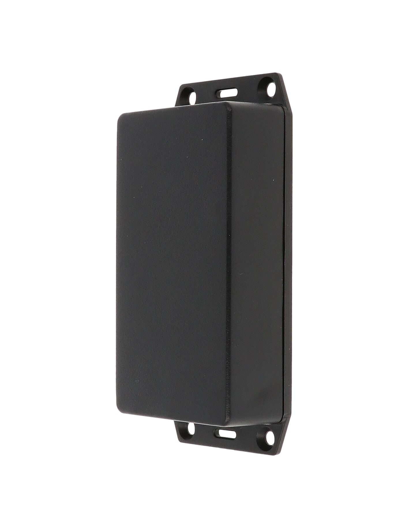 Hammond 1591XXBFLBK Black ABS Plastic Enclosure Flanged Lid 4.4" x 2.5" x 1.1"