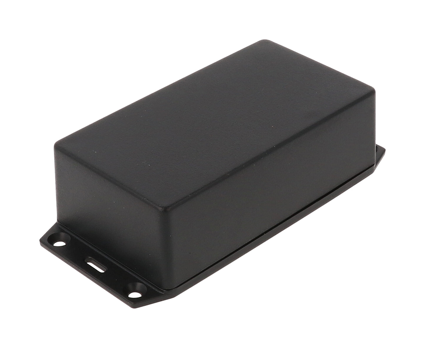 Hammond 1591XXCFLBK Black ABS Plastic Enclosure with Flange Lid 4.7" x 2.6" x 1.4"