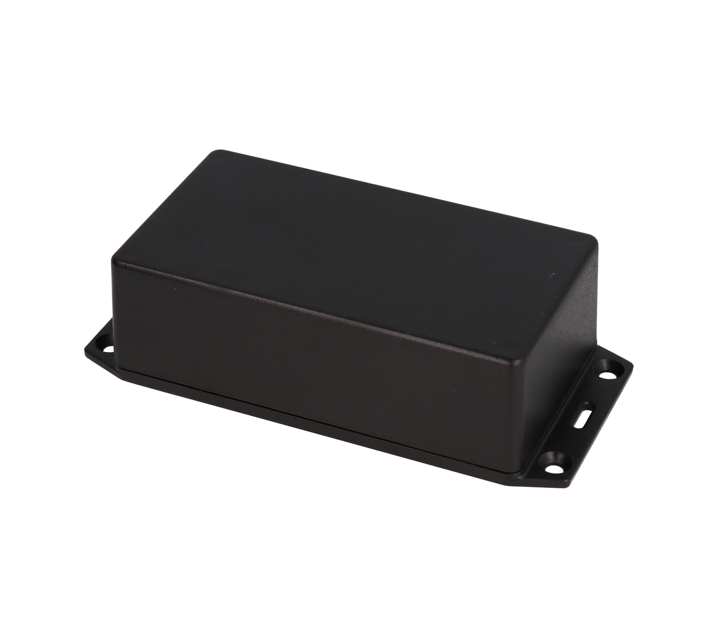 Hammond 1591XXCSFLBK Black ABS Plastic Enclosure Flange Lid 4.7" x 2.6" x 1.4"
