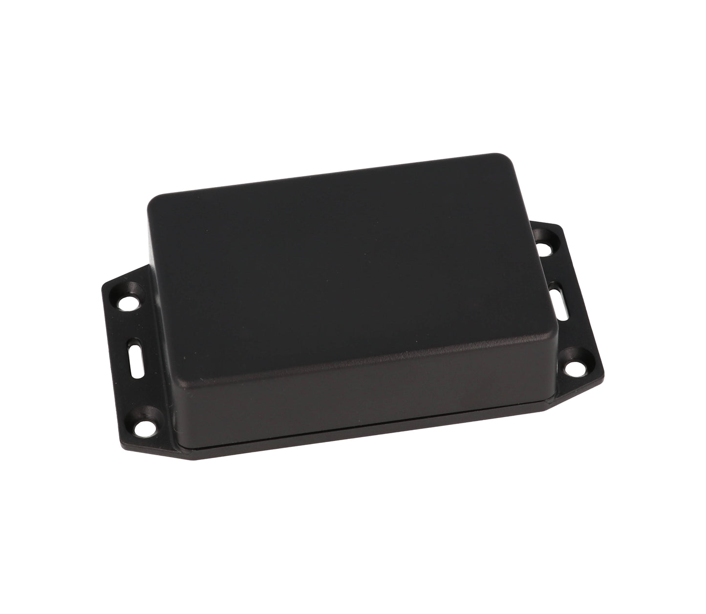 Hammond 1591XXMFLBK Black ABS Plastic Enclosure Flanged Lid 3.3" x 2.2" x 0.9"