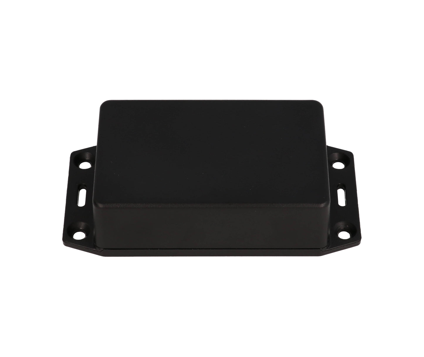 Hammond 1591XXMSFLBK Black ABS Plastic Enclosure Flanged Lid 3.3" x 2.2" x 0.9"