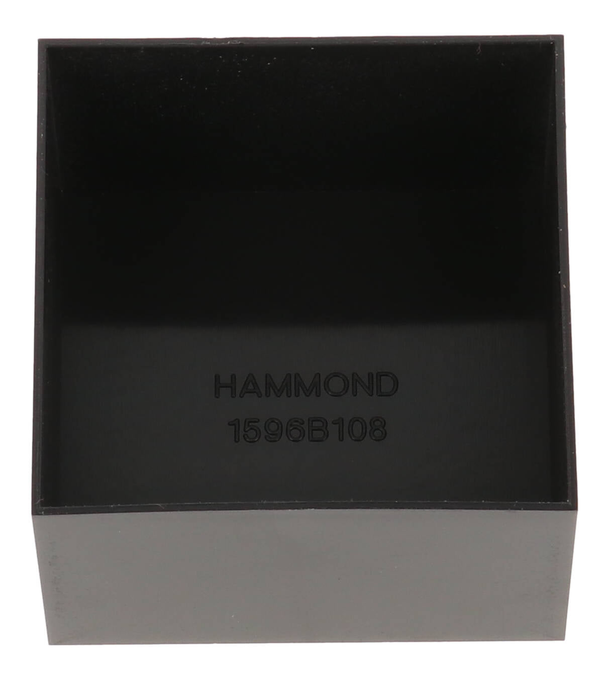 Hammond 1596B108 Black ABS Plastic Potting Box 1.96" x 1.96" x 1.18"