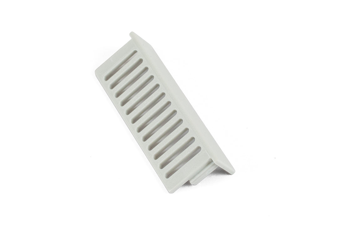 Hammond 1597DINCOV13GY 1597DIN Series Vented Cover, Gray, For 1597DIN Modular DIN Rail Enclosures.