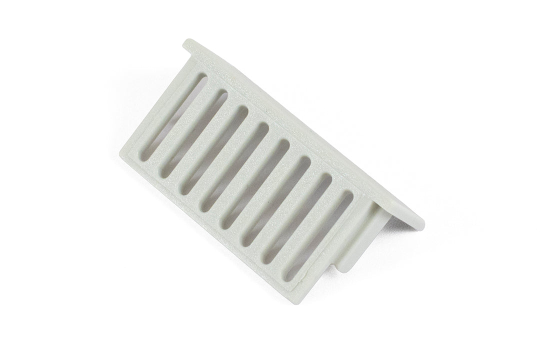 Hammond 1597DINCOV3GY 1597DIN Series Vented Cover, Gray, For 1597DIN Modular DIN Rail Enclosures.