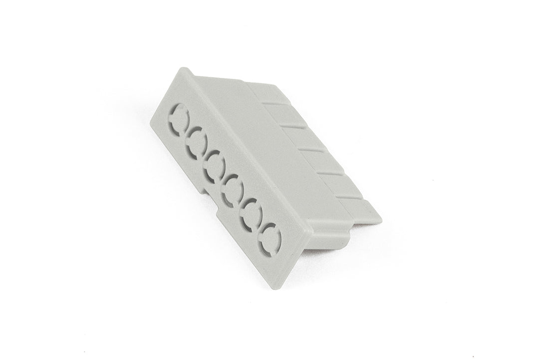 Hammond 1597DINCOV4GY 1597DIN Series Knockout Cover, Gray, For 1597DIN Modular DIN Rail Enclosures.