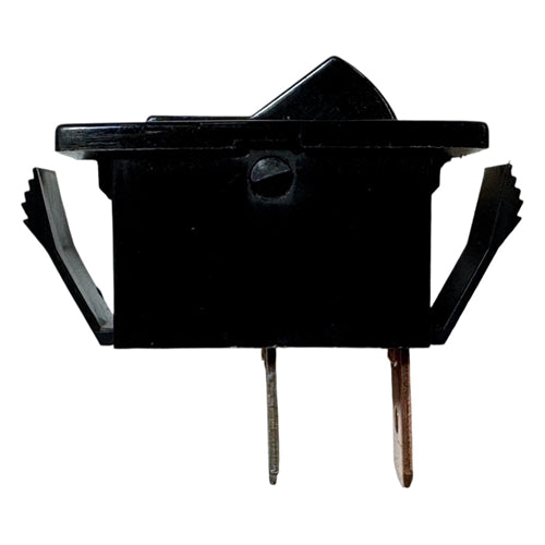 Eaton 160011E Rocker Switch SPST On-Off, 16A@125VAC/250VAC, 10A@28VDC, Black, QC Terminals