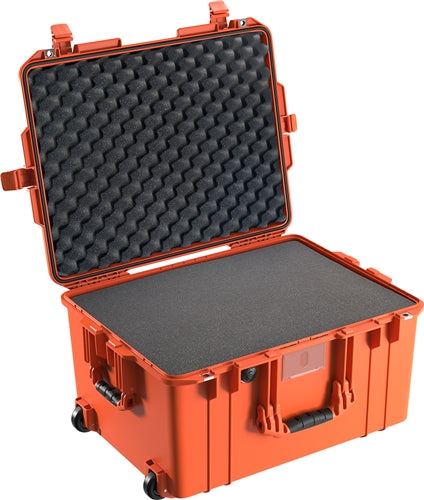 Pelican 1607 Air Case with Foam, Orange (ID 21.05"L x 15.81"W x 11.63"D) Mfr# 016070-0001-150