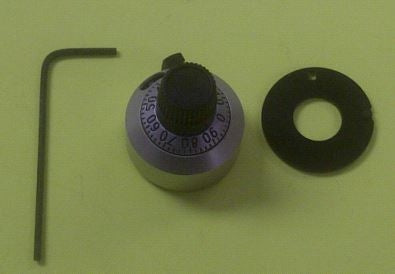 Vishay Spectrol 18-A-11 Counting Dial for 10 Turn Potentiometers, Also Compatible with 15 Turn, for 1/4" Diameter Shaft