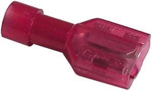 PICO 1765-CP Red 22-18AWG .250" Female Quick Connector, Fully Nylon Insulated, 100/Pack (Mates to 1764)