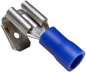 PICO 1860-15 Blue 16-14AWG .250" Piggyback Quick Connector, Vinyl Insulated, 50/Pack