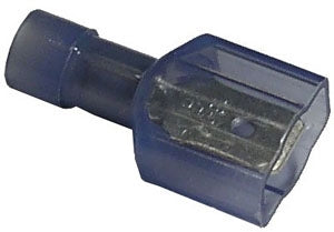 PICO 1864-15 Blue 16-14AWG .250" Male Quick Connector, Fully Nylon Insulated, 50/Pack (Mates to 1865)