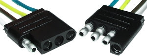 PICO 1873-BP Trailer Connector 4 Pin 16AWG, Female to Male, 12" Long