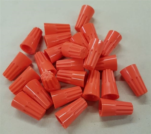Molex 19160-0041 Orange 22-14AWG Twist-On Wire Nut / Wire Connector CSA, 25/Pack