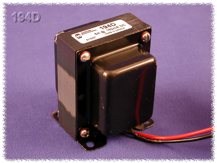 Hammond 194D Choke 5H 150mA DC, for AC30 Re-Issue, Original Amp Mfr# VOX