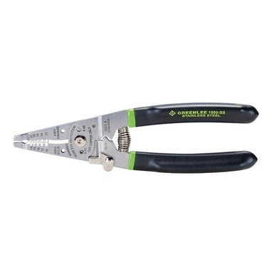 Greenlee 1950-SS Professional Stainless Steel Wire Stripper / Cutter / Crimper 10-18AWG