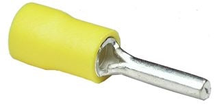 PICO 1969-16 Yellow 12-10AWG Pin Connector, Vinyl Insulated, 100/Pack