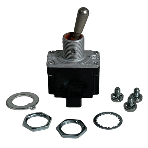 Honeywell 1TL1-8 Toggle Switch SPDT (On)-On 10A/125VAC, Non-Locking Lever, Sealed, Screw Terminals, UL CSA