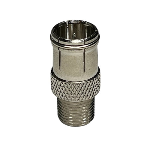 Mode 21-155-1 'F' Jack to Push-On 'F' Plug, Male-Female