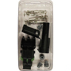 PICO 2159-14 2-CAVITY 16-14AWG Weather Pack Kit, Gm Combo Pack (OEM: 12124582, 12124580, 12010973, 12015792, 12010293)