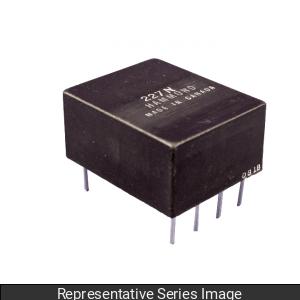 Hammond 227T Transformer, PCB Mount, Epoxy-Cast, 40VA, 40V C.T. @ 1A / 20V@2A