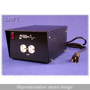 Hammond 240CT Isolation Transformer, Toroid, Plug-In, 240 to 240VAC, 50/60Hz, 250VA