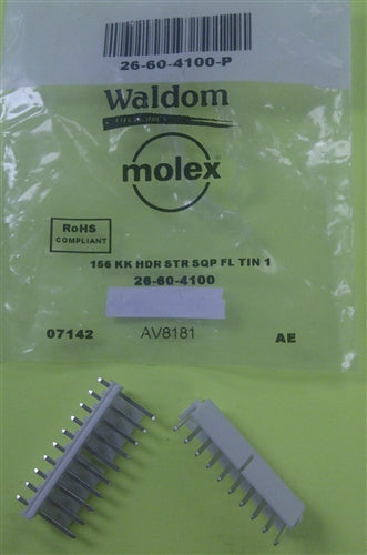 Molex 26-60-4100 KK .156" 10 Pin Header