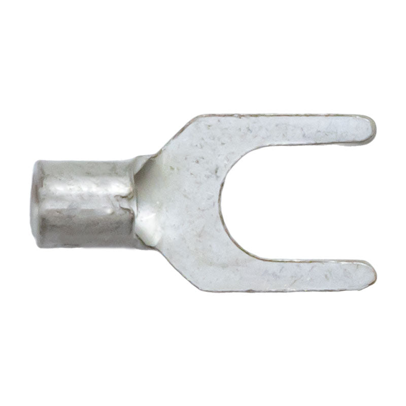 PICO 2725-CS 16-14 AWG #10 Non-Insulated Brazed Spade Connectors, 100-Piece