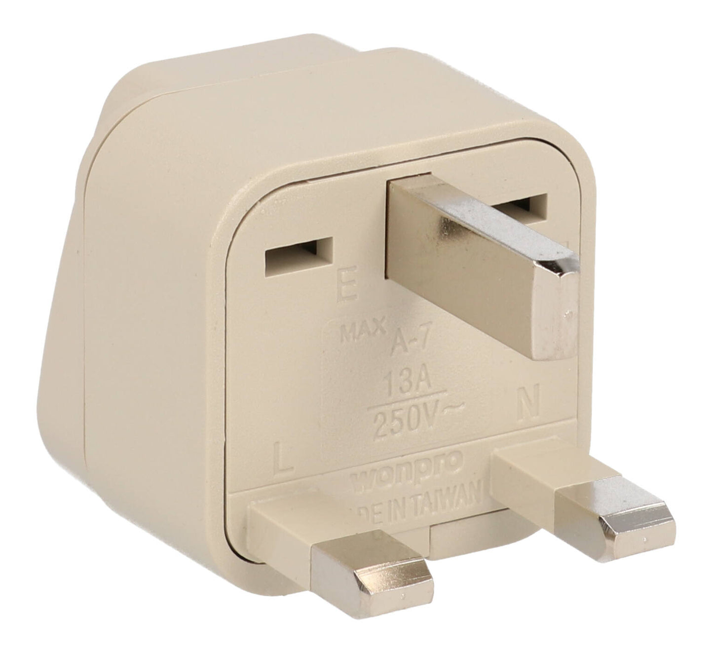 Hammond 298G3 Grounded Adaptor for Use with Plug-In Isolation Transformer, British Plug