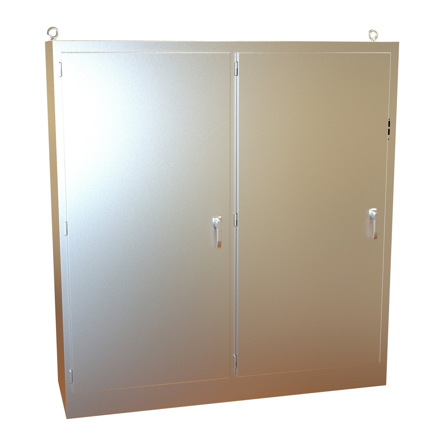 Hammond 2UHD847924N4SS N4X 304 Stainless Steel Multi-Door Freestanding Disconnect Enclosure 84" x 79" x 24"