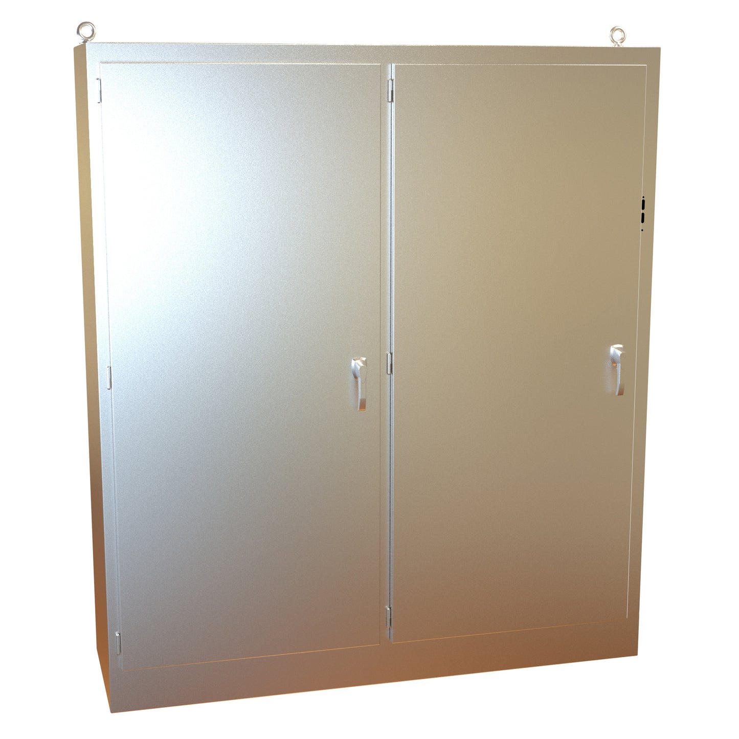 Hammond 2UHD907924N4SS N4X 304 Stainless Steel Multi-Door Freestanding Disconnect Enclosure 90" x 79" x 24"