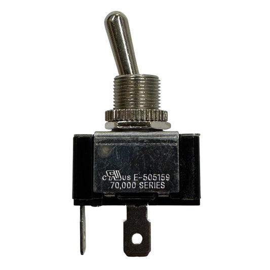 Philmore 30-300 Heavy Duty Bat Handle Toggle Switch SPST (On)-Off, 20A@125VAC / 10A@277VAC