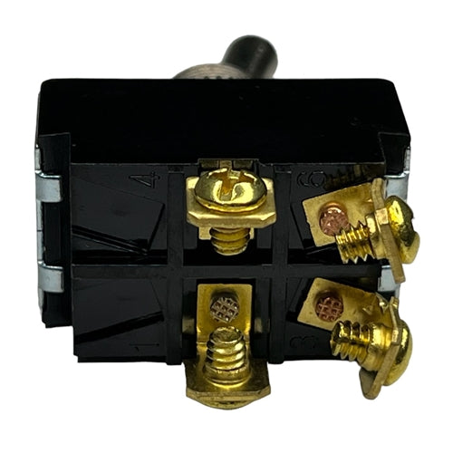 Philmore 30-312 Heavy Duty Toggle Switch DPST On-Off, 20A@125VAC / 10A@277VAC, Screw Terminals