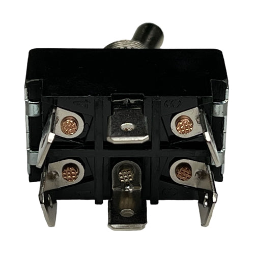 Philmore 30-320 Heavy Duty Toggle Switch DPDT On-On, 20A@125VAC / 10A@277VAC, QC Terminals