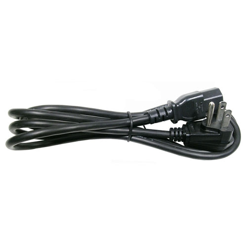 Mode 31-035RA-0 IEC Equipment Power Cord 18/3 with Right Angle Plug, 6' Long