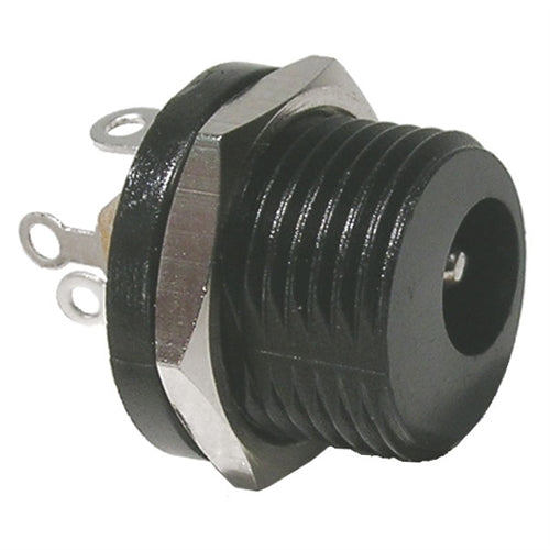 Mode 31-154-0 DC Power Jack, 2.5mm Chassis Mount, 13mm Mounting Hole, 2A@16VDC Max