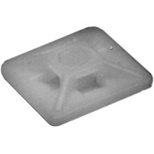 Mode 34-210-100 Adhesive Cable Tie Mounts 3/4" (#8 Screw), 100/Pack