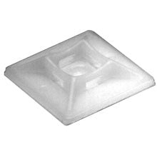 Mode 34-212-100 Adhesive Cable Tie Mounts 1" (#8 Screw), 100/Pack