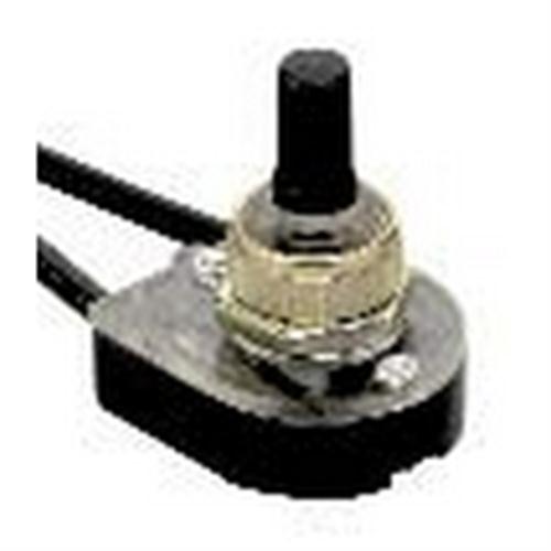 GC 35-856 Rotory Appliance Switch SPST On-Off, 6A@125VAC / 3A@250VAC, Knob Wire Lead
