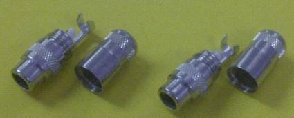 Switchcraft 3503x RCA Phono Cable Mount Entension Jack, Shielded Handle