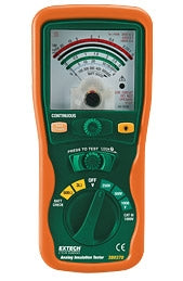 Flir Extech 380320 Analog Insulation Tester / Megger, 250V 500V and 1000V Test Voltage