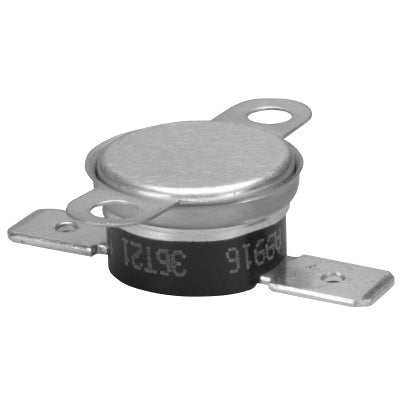White-Rodgers 3L11-170 Disc Thermostat Normally Closed (Open On Rise) 165F-175F/74C-79C, 15A@120VAC, Quick Connect