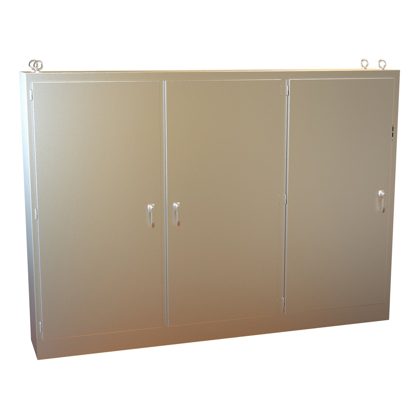 Hammond 3UHD8411918N4SS N4X 304 Stainless Steel Multi-Door Freestanding Disconnect Enclosure 84" x 118.25" x 18"