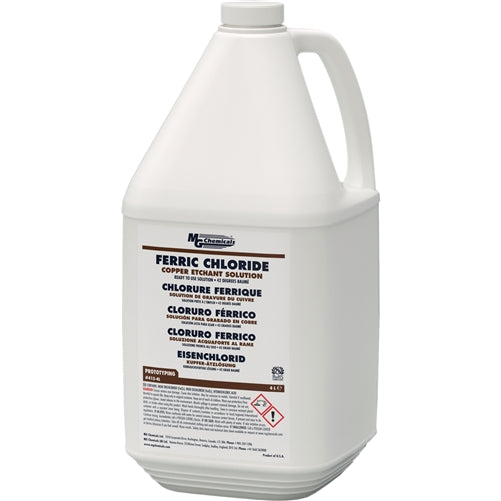 MG Chemicals 415-4L Ferric Chloride Solution 4 Liters (1 Gallon)