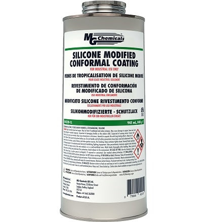 MG Chemicals 422B-1L Silicone Modified Conformal Coating, 1L Can