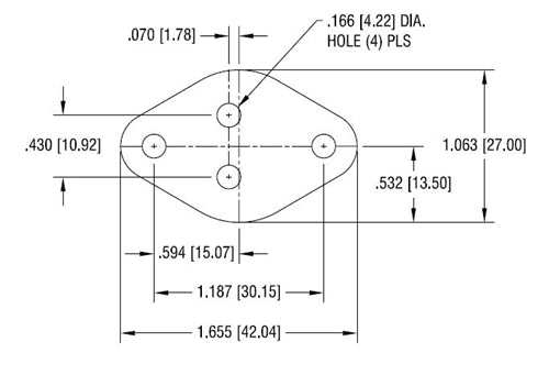 Keystone 4653 TO-3 Transistor Insulator Mica