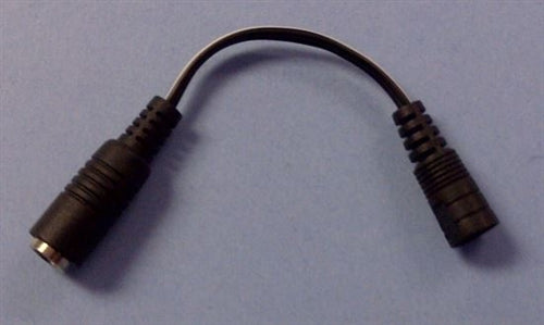 Philmore 48-1269 2 Pin Socket to 2.5mm DC Power Jack Adapter, 20AWG, 2" Cord