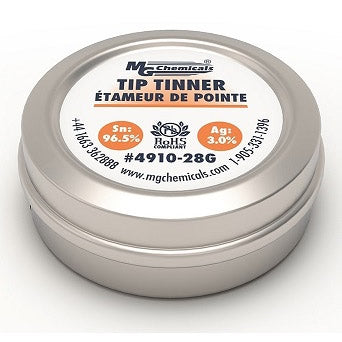 MG Chemicals 4910-28G Lead Free Tip Tinner 28g Tin, for Tinning Soldering Tips