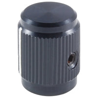 NTE Alum Knob .500" Black Gloss 504-0002