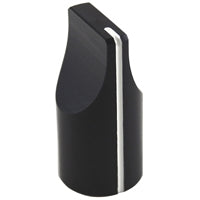 NTE Kilo Alum Knob .750" Black Gloss Finish 504-0049