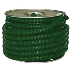 PICO 5142-3-C 1/2" Green Convoluted Split Loom, 100' Length